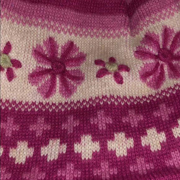 Knit L.L. Bean Pom Pom Hat - Picture 2 of 3